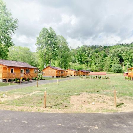 Cozy Cabin On Tuckasegee River - Near Bryson City Bagian luar foto